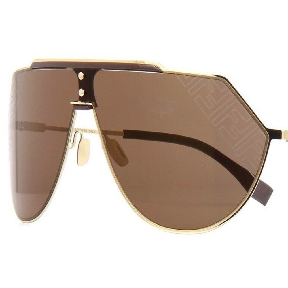 Fendi EYELINE M0075/S Gold/Brown Sunglasses